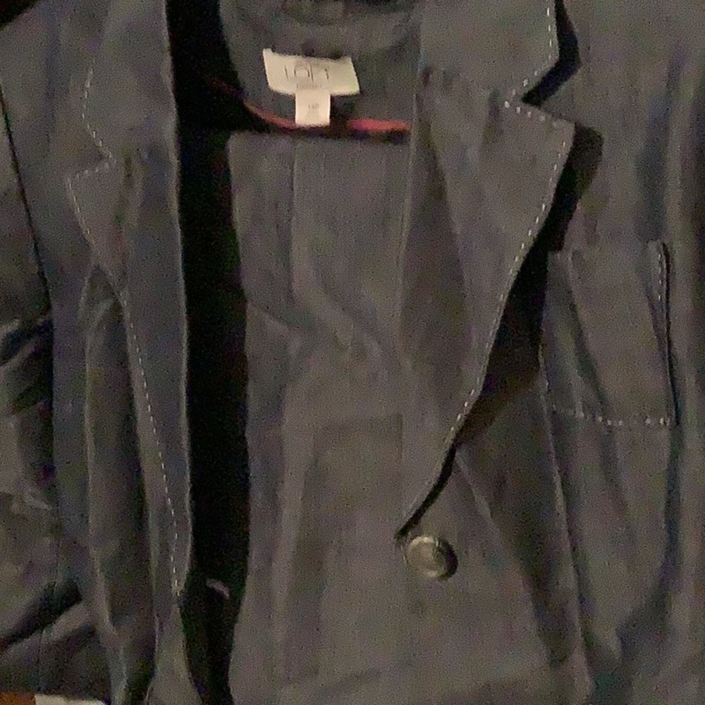 Loft 2 piece suit pants size 12. Jacket size 14 petite